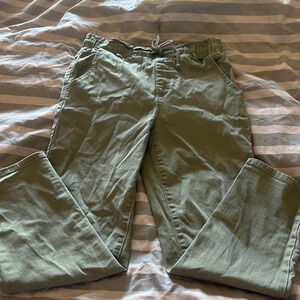 Wallflower sage green drawstring pants size 7 juniors